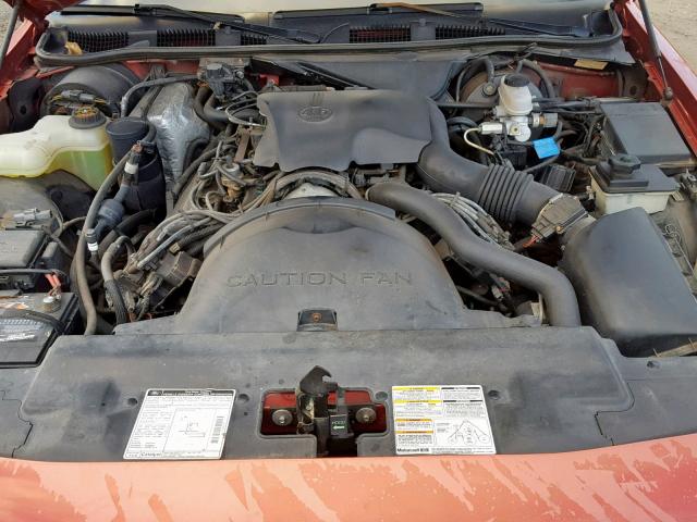 2MELM75W2TX667003 - 1996 MERCURY GRAND MARQ 红色 照片 7