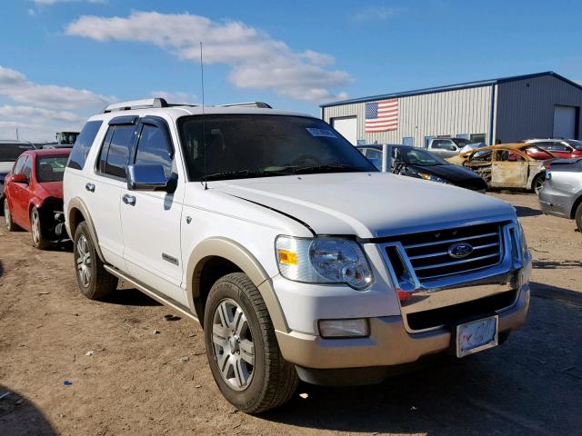 1FMEU74897UA91271 - 2007 FORD EXPLORER E Ақ фото 1