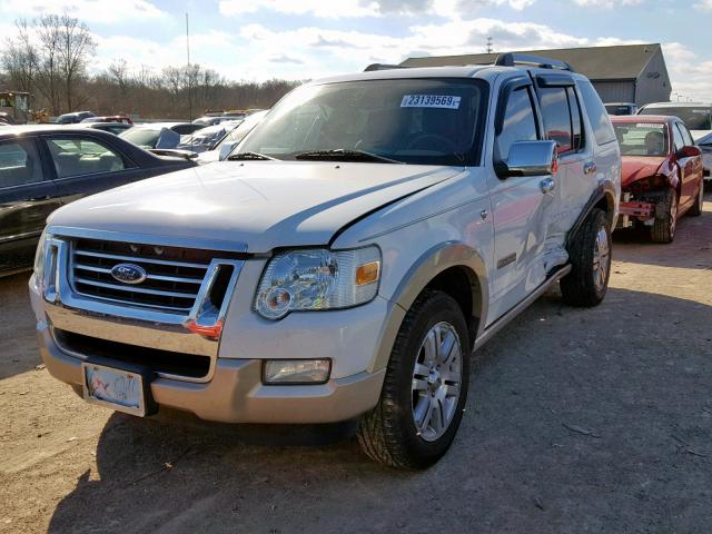 1FMEU74897UA91271 - 2007 FORD EXPLORER E Ақ фото 2