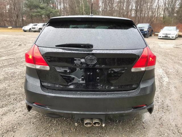 4T3ZE11A59U019836 - 2009 TOYOTA VENZA BASE BLACK photo 6