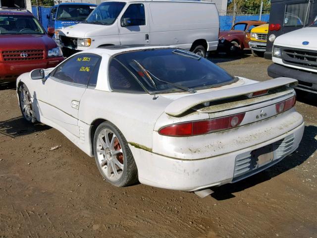 JA3XE74C3MY019189 - 1991 MITSUBISHI 3000 GT VR WHITE photo 3