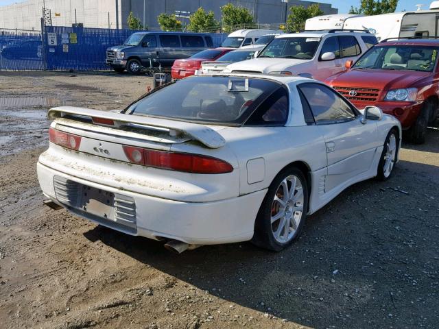 JA3XE74C3MY019189 - 1991 MITSUBISHI 3000 GT VR WHITE photo 4