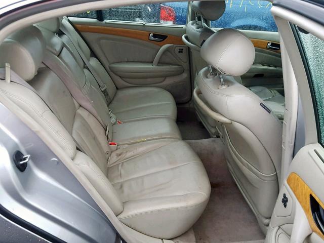 JNKBF01A62M004031 - 2002 INFINITI Q45 GRAY photo 6