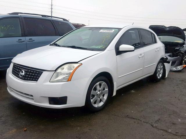 3N1AB61E57L704965 - 2007 NISSAN SENTRA 2.0 WHITE photo 1