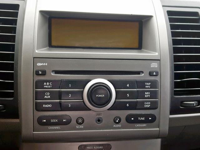 3N1AB61E57L704965 - 2007 NISSAN SENTRA 2.0 WHITE photo 9