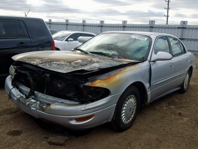 1G4HR54K11U211201 - 2001 BUICK LESABRE LI SILVER photo 2