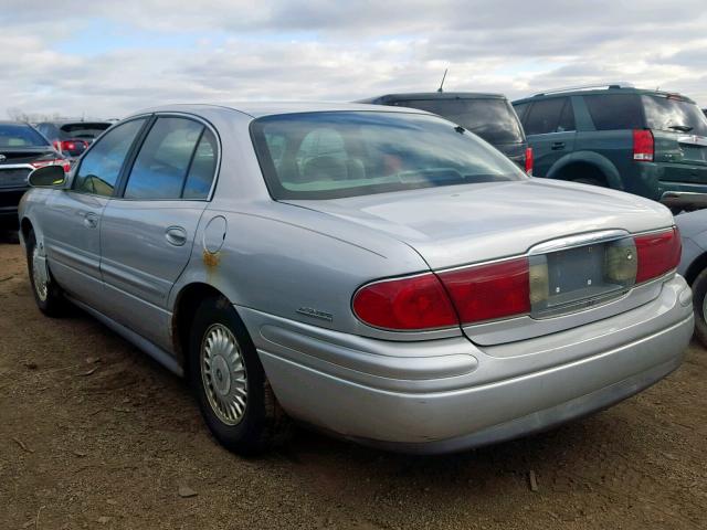 1G4HR54K11U211201 - 2001 BUICK LESABRE LI SILVER photo 3