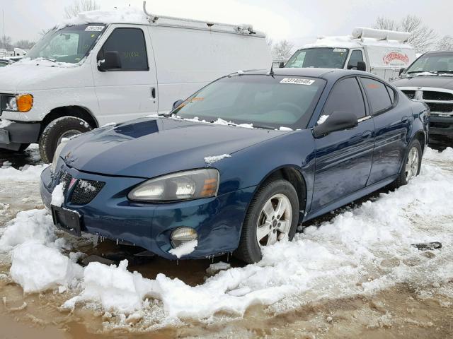 2G2WP522751336567 - 2005 PONTIAC GRAND PRIX GREEN photo 2