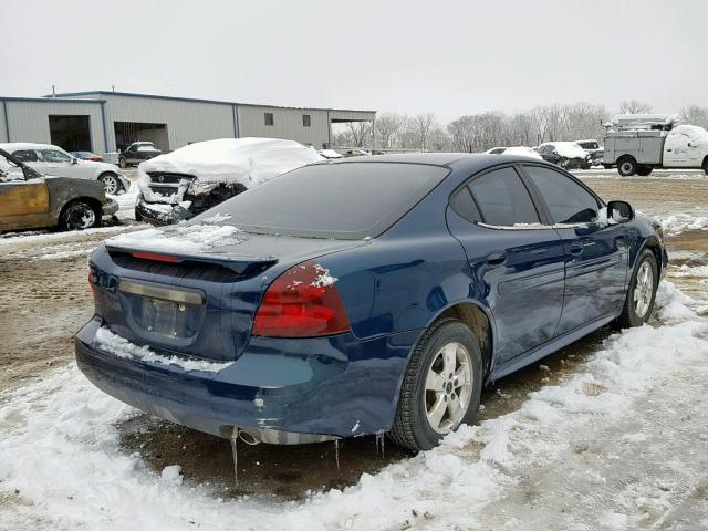 2G2WP522751336567 - 2005 PONTIAC GRAND PRIX GREEN photo 4
