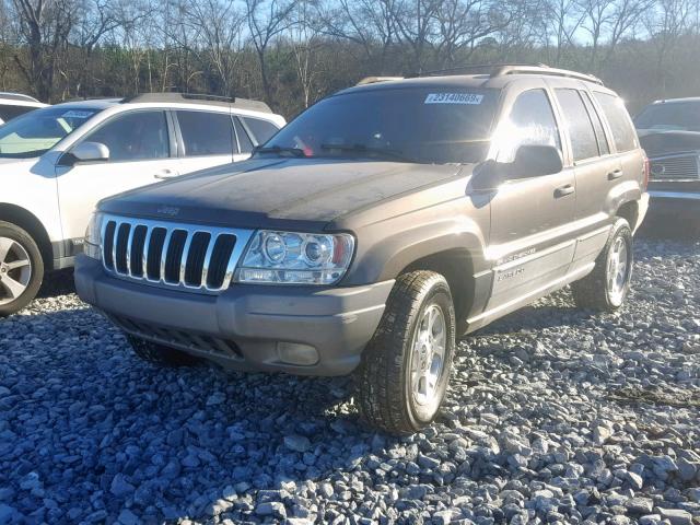 1J4G258S8XC578359 - 1999 JEEP GRAND CHER GRAY photo 2