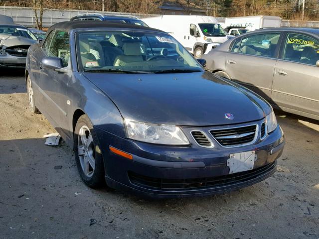 YS3FD79YX76003729 - 2007 SAAB 9-3 2.0T BLUE photo 1