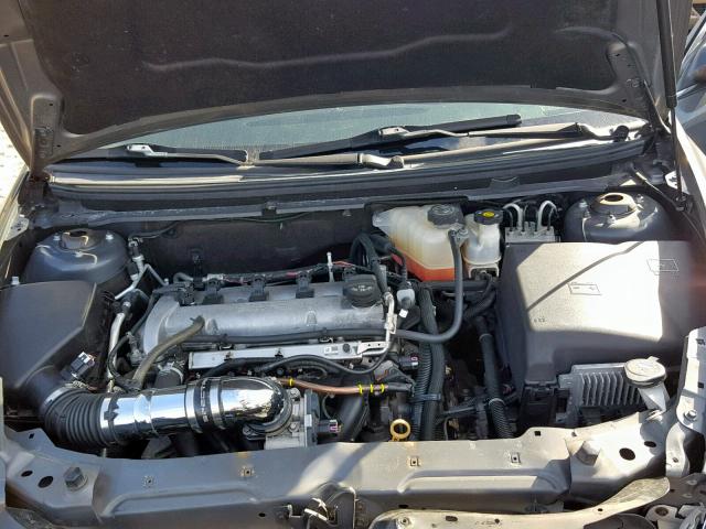 1G1ZH57B59F118407 - 2009 CHEVROLET MALIBU 1LT GRAY photo 7