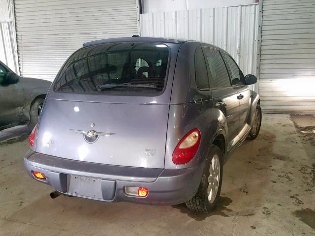 3A4FY58B87T583334 - 2007 CHRYSLER PT CRUISER BLUE photo 4