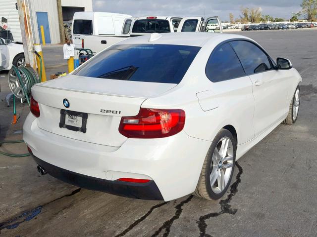 WBA1F5C58FV257486 - 2015 BMW 228 I WHITE photo 4