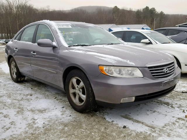 KMHFC46F27A141138 - 2007 HYUNDAI AZERA SE GRAY photo 1