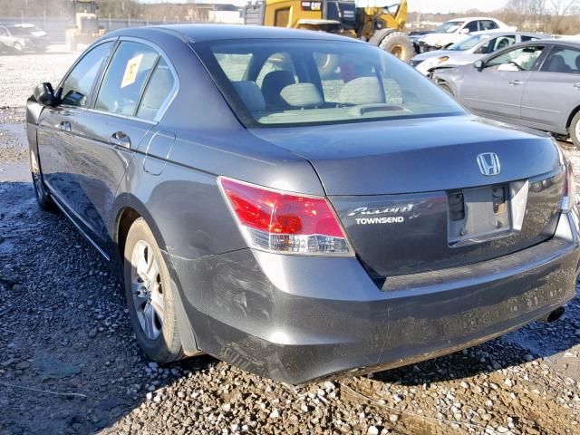 1HGCP2F4XAA117791 - 2010 HONDA ACCORD LXP GRAY photo 3