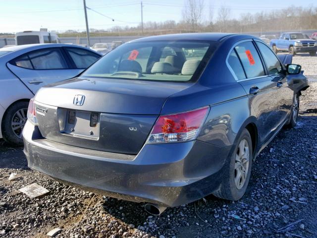 1HGCP2F4XAA117791 - 2010 HONDA ACCORD LXP GRAY photo 4