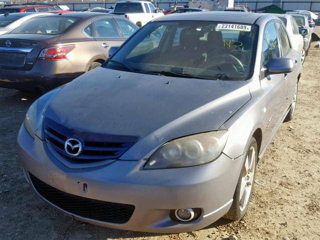 JM1BK143851327048 - 2005 MAZDA 3 HATCHBAC 灰色 照片 2