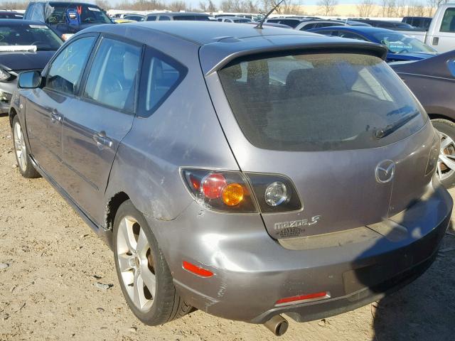 JM1BK143851327048 - 2005 MAZDA 3 HATCHBAC 灰色 照片 3