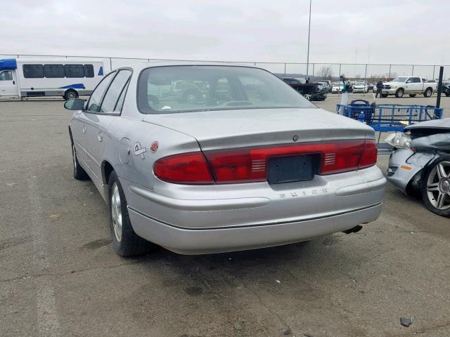 2G4WB55K621116253 - 2002 BUICK REGAL LS SILVER photo 3