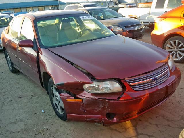 1G1NE52J12M708014 - 2002 CHEVROLET MALIBU LS MAROON photo 1