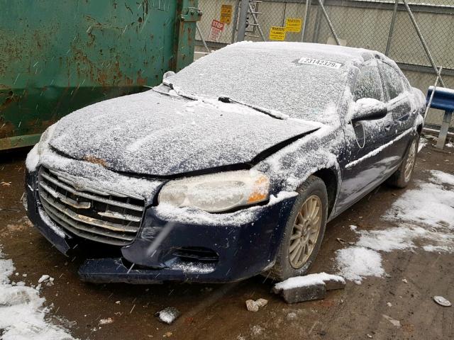 1C3EL56R05N592871 - 2005 CHRYSLER SEBRING TO BLUE photo 2