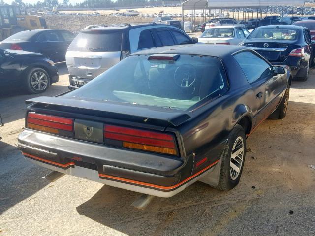 1G2FS87S1GL225907 - 1986 PONTIAC FIREBIRD BLACK photo 4