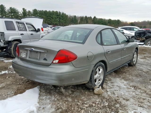 1FAFP55U72A139110 - 2002 FORD TAURUS SES TAN photo 4