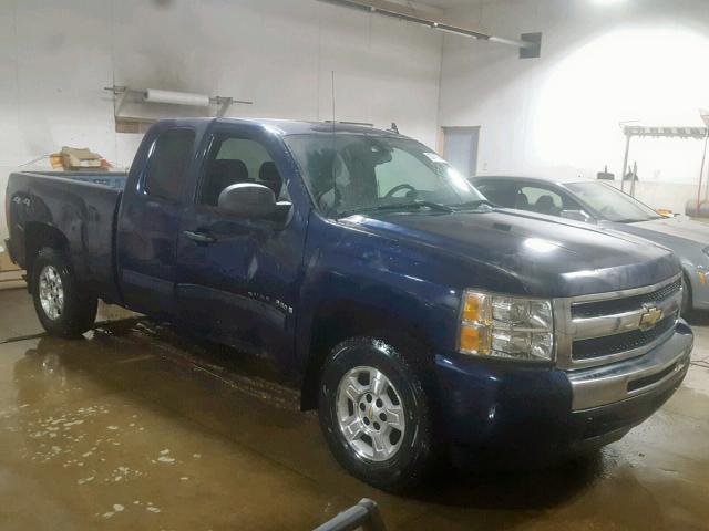 1GCEK290X9Z275284 - 2009 CHEVROLET SILVERADO BLUE photo 1