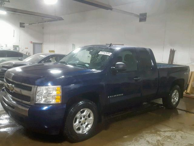 1GCEK290X9Z275284 - 2009 CHEVROLET SILVERADO BLUE photo 2