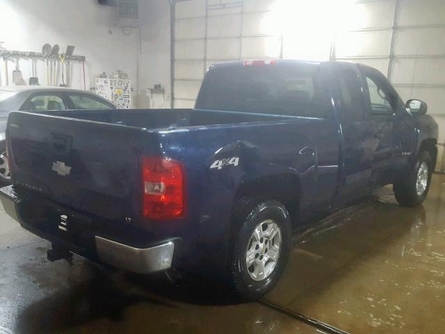 1GCEK290X9Z275284 - 2009 CHEVROLET SILVERADO BLUE photo 4