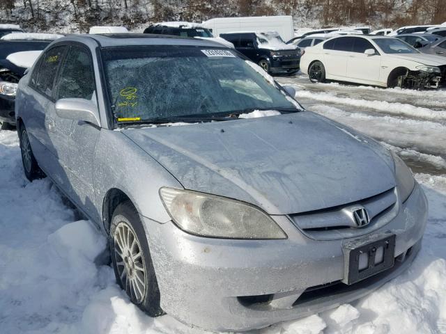 2HGES26775H577919 - 2005 HONDA CIVIC EX 银色 照片 1