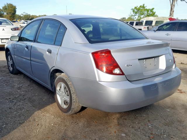 1G8AG52F64Z151094 - 2004 SATURN ION LEVEL SILVER photo 3