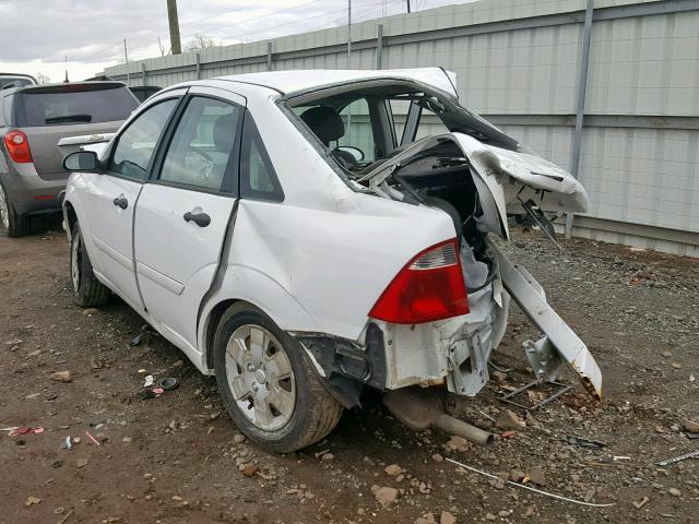 1FAFP34N66W255888 - 2006 FORD FOCUS ZX4 თეთრი ფოტო 3