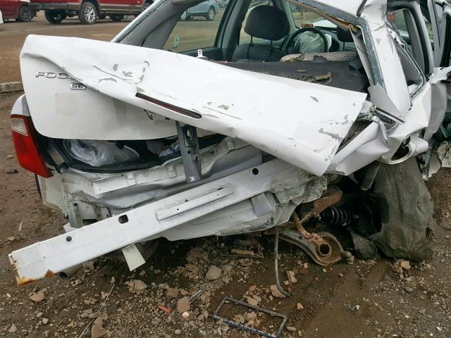 1FAFP34N66W255888 - 2006 FORD FOCUS ZX4 თეთრი ფოტო 9