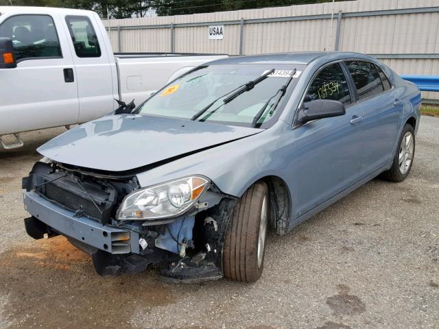 1G1ZG57B29F144904 - 2009 CHEVROLET MALIBU LS ლურჯი ფოტო 2