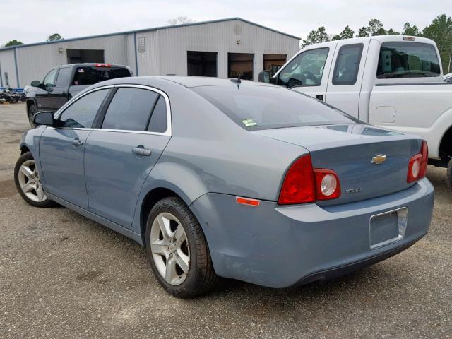 1G1ZG57B29F144904 - 2009 CHEVROLET MALIBU LS ლურჯი ფოტო 3