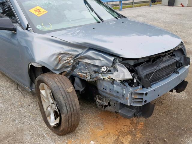 1G1ZG57B29F144904 - 2009 CHEVROLET MALIBU LS ლურჯი ფოტო 9