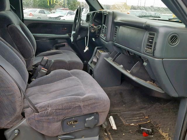 2GCEK19T4X1285299 - 1999 CHEVROLET SILVERADO 勃艮第红 照片 5