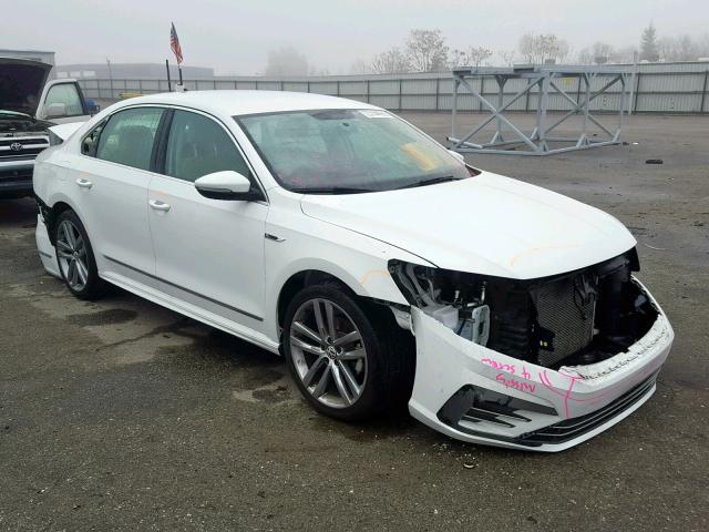 1VWDT7A34HC072448 - 2017 VOLKSWAGEN PASSAT R-L WHITE photo 1