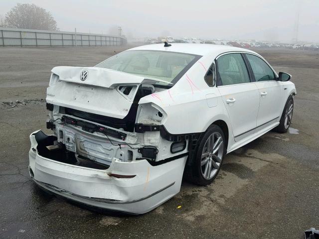 1VWDT7A34HC072448 - 2017 VOLKSWAGEN PASSAT R-L WHITE photo 4