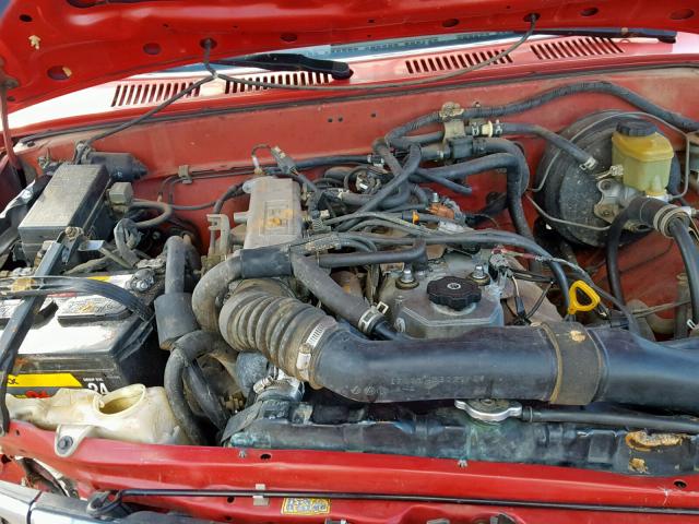 JT4RN13P2S6074009 - 1995 TOYOTA PICKUP 1/2 RED photo 7