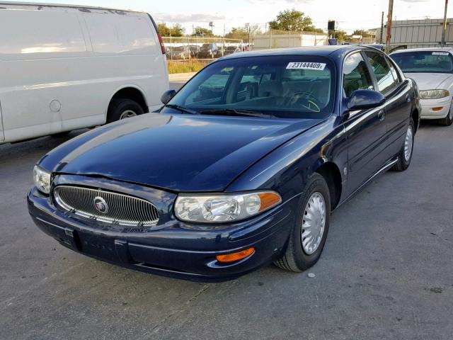 1G4HP52K744162258 - 2004 BUICK LESABRE CU BLUE photo 2