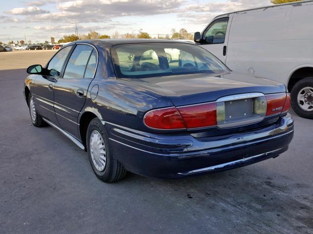 1G4HP52K744162258 - 2004 BUICK LESABRE CU BLUE photo 3