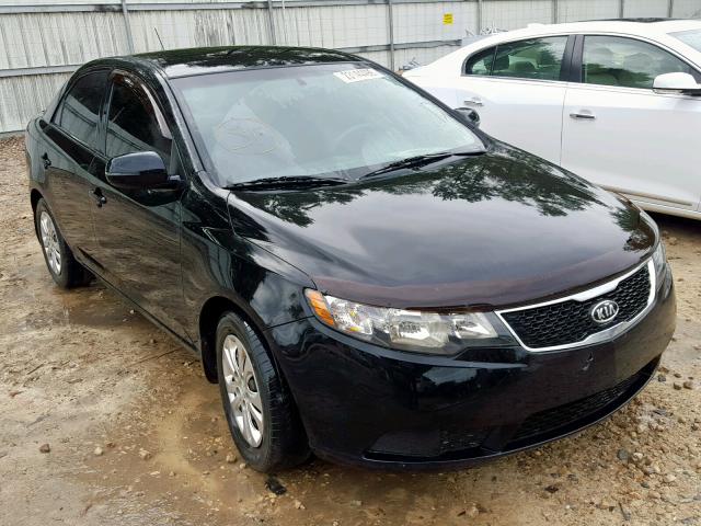 KNAFU4A28D5713997 - 2013 KIA FORTE EX BLACK photo 1