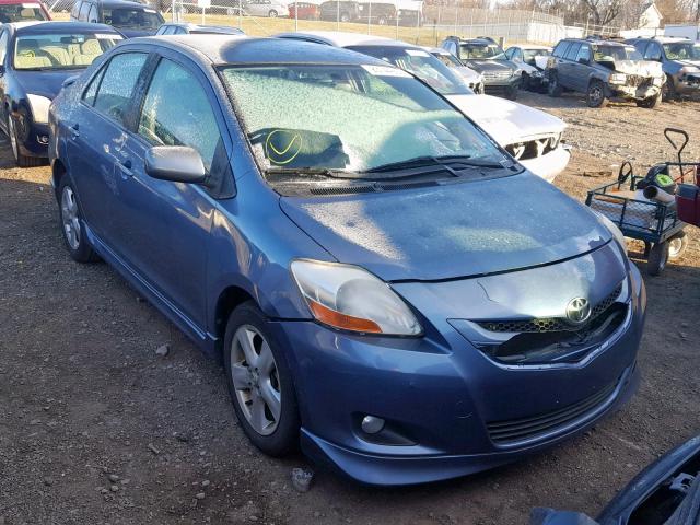 JTDBT923471042882 - 2007 TOYOTA YARIS BLUE photo 1