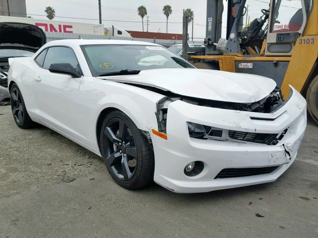 2G1FK1EJ6C9179109 - 2012 CHEVROLET CAMARO 2SS WHITE photo 1