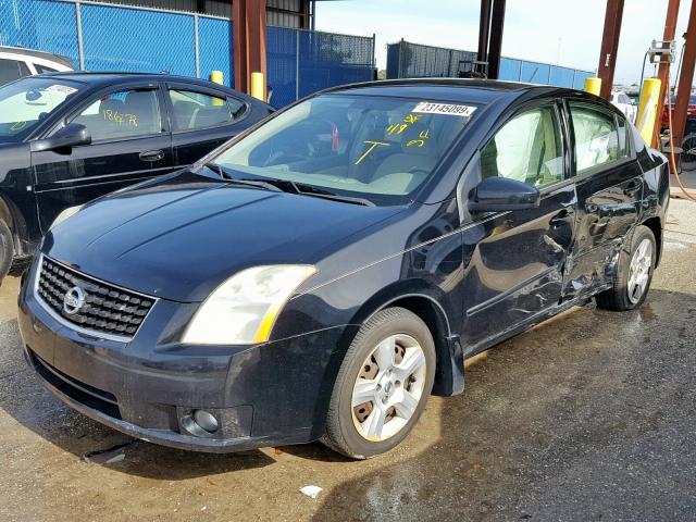 3N1AB61E09L693067 - 2009 NISSAN SENTRA 2.0 BLACK photo 2