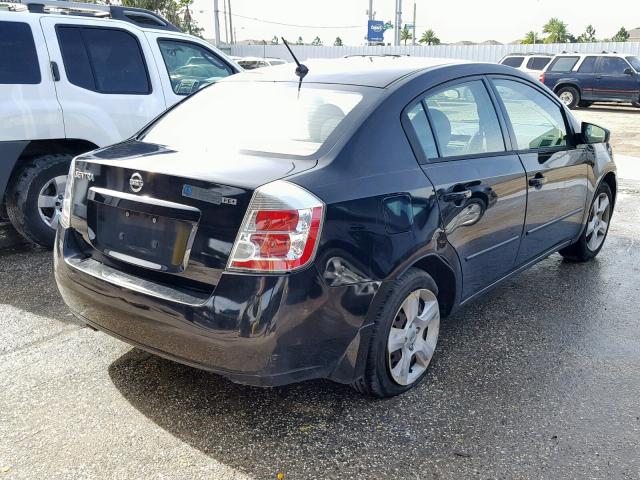 3N1AB61E09L693067 - 2009 NISSAN SENTRA 2.0 BLACK photo 4