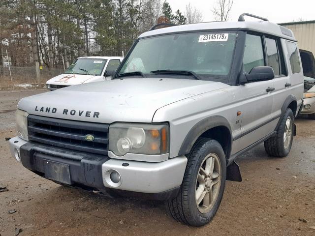 SALTY16463A816997 - 2003 LAND ROVER DISCOVERY SILVER photo 2